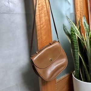 Vintage Coach Crossbody Purse, Leather Cross Body